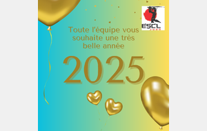 Bonne annnée 2025