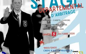 Stage départemental d'arbitrage