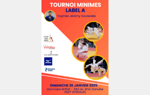 Tournoi national minimes Jérémy Sauterelle Vitrolles