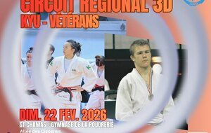 Circuit 3e division, vétérans et kyu